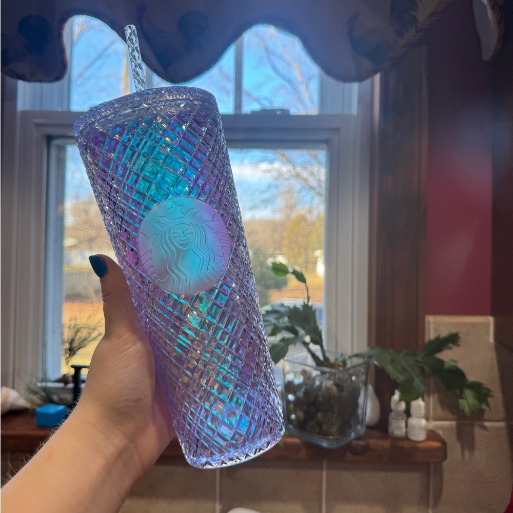 Starbucks iridescent Tumblr like new original tag sticker attached
